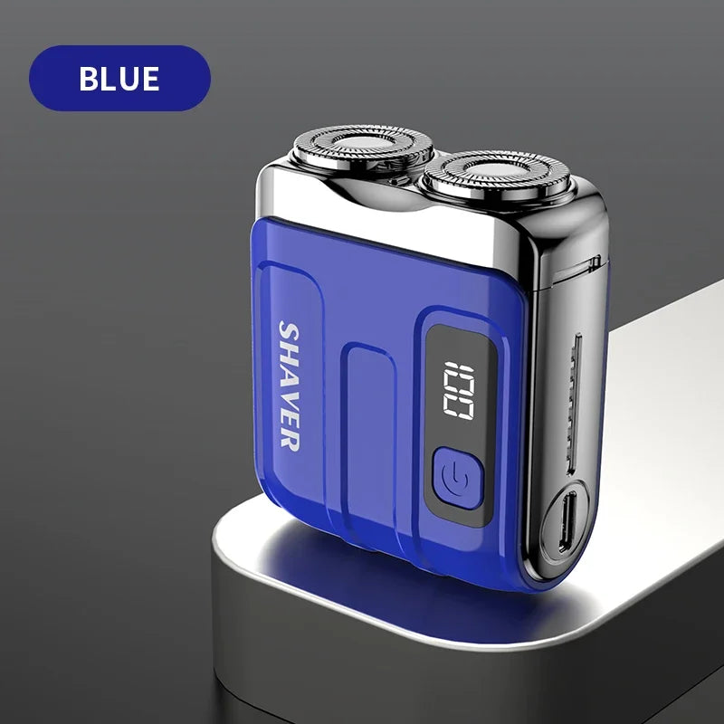 Mini Rechargeable Rotary Razor – Clean Shave, Anywhere