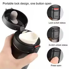 500ml Thermal Mug Double Wall 304 Stainless Steel Coffee Cup – Vacuum Flask