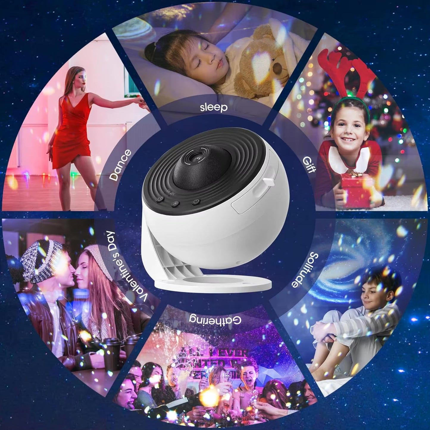 🌌 Galaxy Projector - Eco-Friendly Night Light Projector | Bring the Universe to Your Space” ⚠️Limited stock ‼️