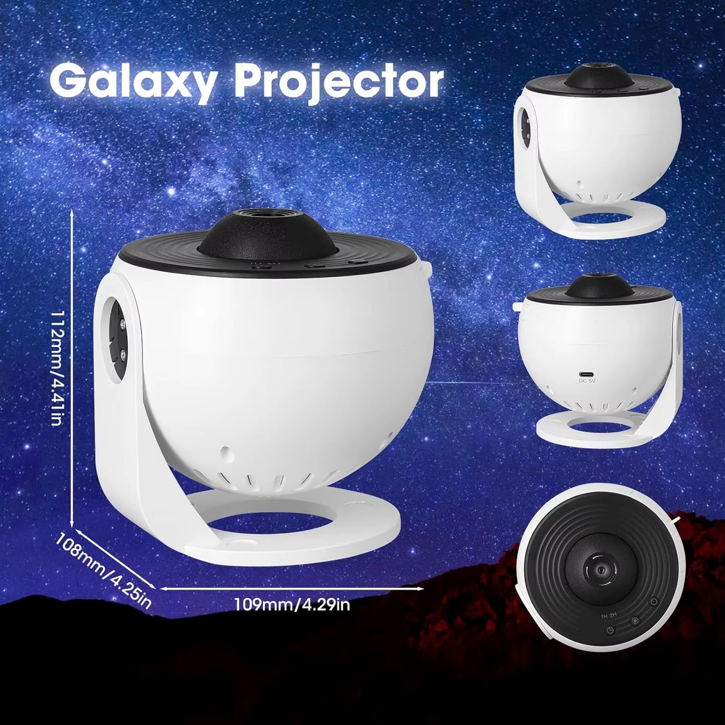 🌌 Galaxy Projector - Eco-Friendly Night Light Projector | Bring the Universe to Your Space” ⚠️Limited stock ‼️